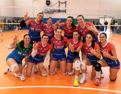 Vittoria netta per la De Mitri Volley Angels contro la giovanissima Mega Volley