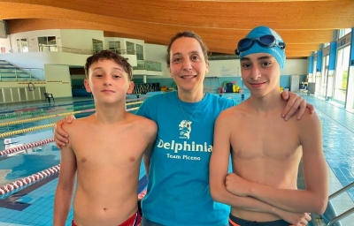 Due giovani talenti della Delphinia Team Piceno nella delegazione marchigiana al Trofeo delle Regioni di Scanzano Ionico