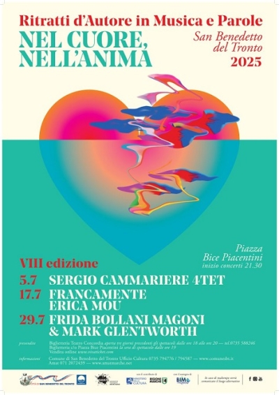 “Nel cuore, nell’anima” ritorna e porta cinque grandi artisti al Paese Alto