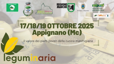 Leguminaria 2025: Appignano celebra i legumi e la ceramica dal 17 al 19 ottobre