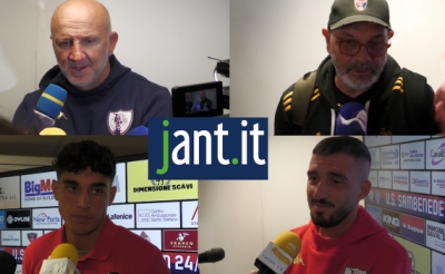 Interviste del dopo gara di US Sambenedettese vs L'Aquila 1927