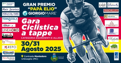 Doppio appuntamento a fine agosto con il futuro del ciclismo: esordienti e allievi di scena al Papà Elio Gran Premio GiorgioMare