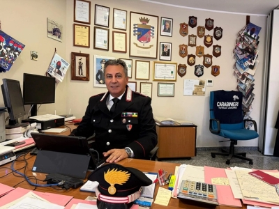 Il Comandante del NIL di Teramo, Luogotenente Carica Speciale Vincenzo Maselli, lascia l'incarico per raggiunti limiti di età