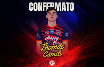 Talento di casa e cuore rossoblù: Thomas Cameli resta alla Sambenedettese Beach Soccer