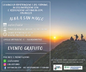 Per il quarto anno consecutivo, i GiovaniLab.com organizzano una gita per ammirare l&rsquo;alba.