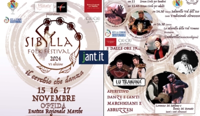 Ad Offida la tre giorni del SIBYLLA FOLK FESTIVAL