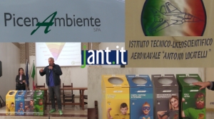 Prosegue la campagna di sensibilizzazione della PICENAMBIENTE nelle scuole