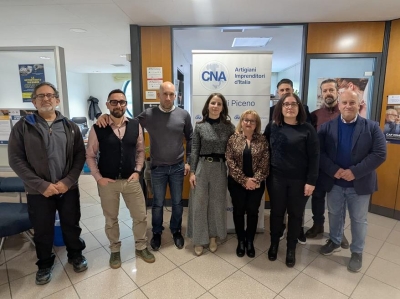 Due nuovi direttivi per la CNA di Ascoli Piceno: Valentina Damiani (Costruzioni) e Marco Tavoletti (Impianti) nominati Presidenti