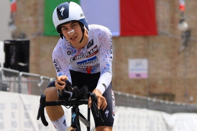 Tricolori allievi a cronometro: Tommaso Cingolani di nuovo al vertice della specialità a San Vito al Tagliamento