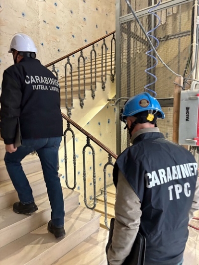 Provincia di Teramo, controllo cantieri della ricostruzione post sisma di edifici sottoposti a vincoli storici