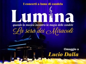 A Montegranaro torna &ldquo;Lumina, La sera dei Miracoli&rdquo;, il concerto a lume di candela dedicato a Lucio Dalla