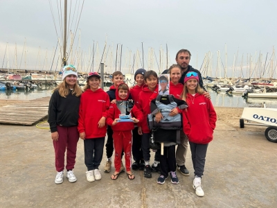 Le giovani promesse del Circolo Nautico Sambenedettese brillano al Trofeo Optimist Italia