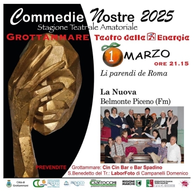 Quarto appuntamento per Commedie Nostre a cura dell'Associazione Lido degli Aranci