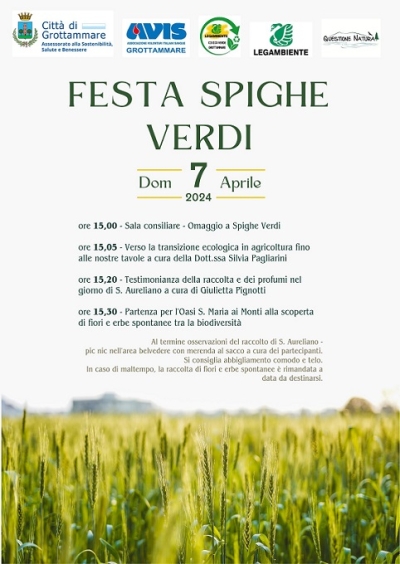 Una festa itinerante per le “Spighe Verdi”