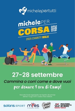 Michele per Corsa 2025 Charity Walk