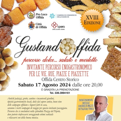 GustandOffida: torna il percorso che valorizza le delizie gastronomiche e le bellezze offidane