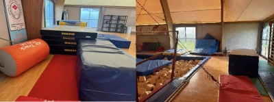 Ancora vandali nella tensostruttura in zona Agraria