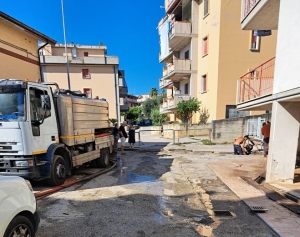 Bomba d&rsquo;acqua, avanti con il ripristino della sicurezza