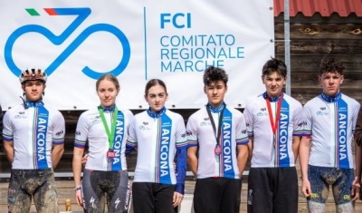 I protagonisti del Trofeo Pedale Aguglianese Xco nel segno della Federazione Ciclistica delle Marche