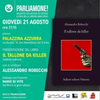 Presentazione del libro "IL TALLONE DA KILLER" con l'autore ALESSANDRO ROBECCHI