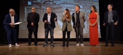 MARINA SUMA E ALESSANDRO HABER LE STELLE DEL PICENO CINEMA FESTIVAL  SI È CHIUSA AL CONCORDIA LA PRIMA SETTIMANA DELLA RASSEGNA ITINERANTE