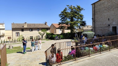 MONTERUBBIANO: INAUGURATO IL RINNOVATO ORTO BOTANICO NEL CHIOSTRO DI SAN FRANCESCO