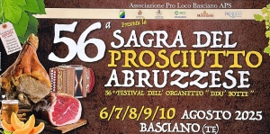 Al via la Sagra del Prosciutto Abruzzese a Basciano