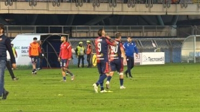 Nel dopo gara di Samb-Guidonia mentre mister Ginestra è raggiante mister Palladini si rammarica per gli episodi negativi