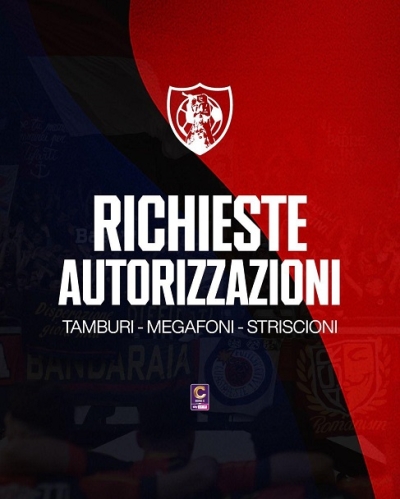 Samb, procedura obbligatoria da seguire per le richieste di autorizzazione all’accesso ed al posizionamento all’interno dello Stadio “Riviera delle Palme”