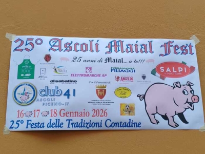Da Italia e estero ad Ascoli Piceno per la 25/a edizione del 'Maial Fest'