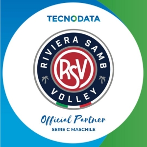 Tecnodata &egrave; lieta di annunciare la sponsorizzazione della prima squadra di Serie C maschile della Riviera Samb Volley di San Benedetto