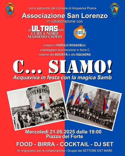 Acquaviva in festa con la magica Samb