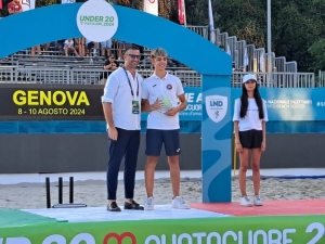 Nicol&ograve; Giordani premiato come miglior portiere del Campionato Under 20