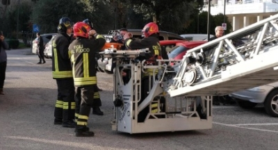 Ascoli Piceno - Grattacielo evacuato a Monticelli, ma è solo una simulazione