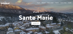 ONLINE IL NUOVO PORTALE TURISTICO "VISITSANTEMARIE.IT" PER PROMUOVERE LE BELLEZZE E LE TRADIZIONI DEL TERRITORIO