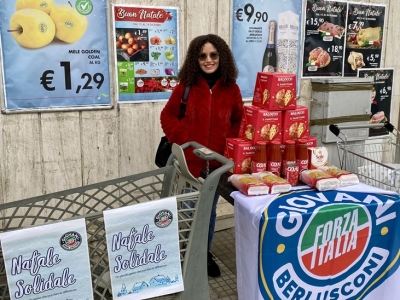 Forza Italia Giovani: grande successo per l’iniziativa nazionale “Natale Solidale”