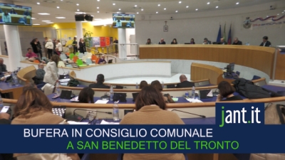 BUFERA IN CONSIGLIO COMUNALE A SAN BENEDETTO DEL TRONTO
