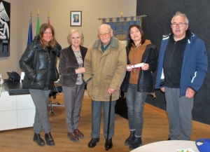 Dario Sorge ha compiuto 100 anni, festa in Comune