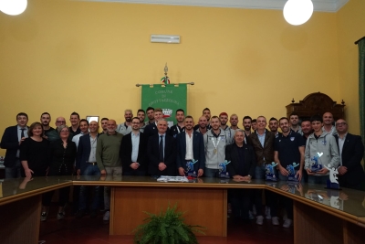 Dal municipio di Grottazzolina: “Yuasa Battery, cittadinanza onoraria alla squadra”