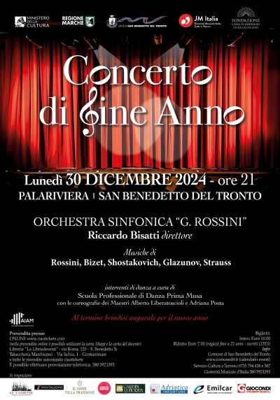 GRANDE CONCERTO DI FINE ANNO AL PALARIVIERA