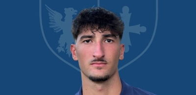 Lorenzo Valente a difendere la porta della Fermana