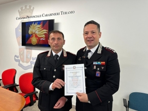 Il Luogotenente Paolo De Angelis dopo oltre 36 anni di servizio lascia l&rsquo;Arma dei Carabinieri
