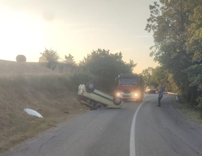 Incidente stradale nei pressi di Torricella, grave un giovane di 25 anni. L'auto era stata rubata