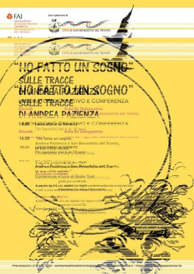 “Ho fatto un sogno”, con il FAI San Benedetto sulle tracce di Andrea Pazienza