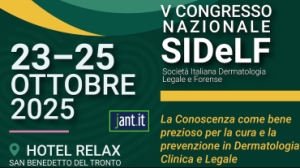 DAL 23 AL 25 OTTOBRE,  A SAN BENEDETTO DEL TRONTO IL V CONGRESSO NAZIONALE SIDELF