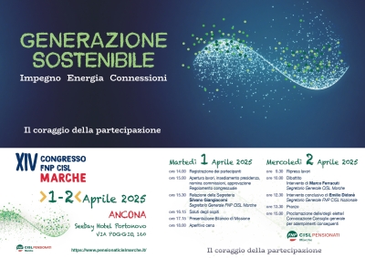 “Generazione Sostenibile – Impegno, Energia, Connessioni. Il Coraggio della Partecipazione”