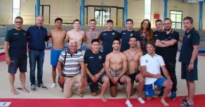 Allenamento collegiale della Nazionale Italiana di Ginnastica Artistica a Fermo