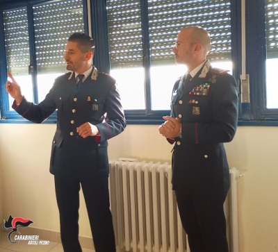 Il Generale Conforti in visita al Comando Provinciale Carabinieri