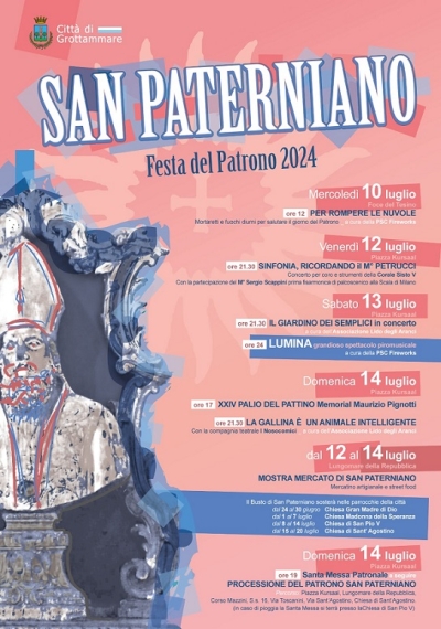 San Paterniano: fuochi e tradizioni per celebrare il patrono