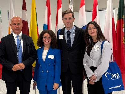 Forza Italia Giovani Marche in visita al Parlamento Europeo